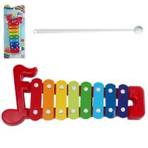 Xilofone musical infantil arco-iris
