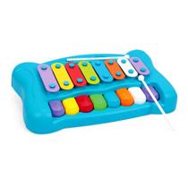 Xilofone Teclado Infantil Com Varetas - Xplast Brinquedos - Homeplay