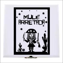 Xilogravura Mulé Arretada em azulejo Xilogravura Mulé Arretada em azulejo