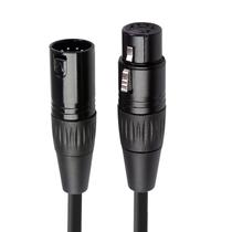 Xlr para Xlr Cabo de áudio Xlr de qualidade premium, macho e fêmea de 5 pinos