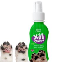 Xo Chule Tira Cheiro Patas Cachorro Cães Gato PetClean Pet 120ml - Pet Clean