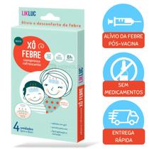 Xô Febre Compressas Refrescantes Alívio Febre - Likluc