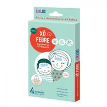 Xo Febre Compressas Refrescantes para Alivio da Febre Likluc Xo Febre Compressas Refrescantes para Alivio da Febre Likluc