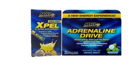 Xpel Stick packs abacaxi com coco 20 saches + Adrenaline 15 pastilhas
