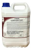 Xtreme Cloroclean Foamy 5L Desinfetante Clorado para Indústria Alimentícia