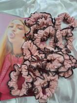 Xuxinha Anti Frizz Elástico Liguinha Acessório para Cabelo Scrunchie- c5 XUXINHA