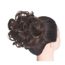 Xuxinha Aplique De Cabelo Enrolado Coque Grego Para Penteado