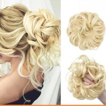 Xuxinha Aplique De Cabelo Enrolado Coque Grego Para Penteado