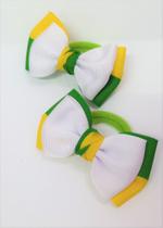 Xuxinha Verde Amarelo e Branco, Brasil - Tema copa 2022 - Lene Laços Artes Xuxinha Verde Amarelo e Branco, Brasil - Tema copa 2022 - Lene Laços Artes