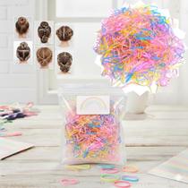 Xuxinhas Mini Elastico Silicone Amarrar Prender Cabelo 500un