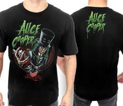 XX Camiseta Alice Cooper Of0058 Consulado Do Rock Plus Size