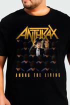 XX Camiseta Anthrax Of0089 Consulado Do Rock Plus Size