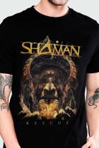 XX Camiseta Shaman Of0130 Consulado Do Rock Plus Size