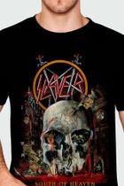 XX Camiseta Slayer Of0129 Consulado Do Rock Plus Size