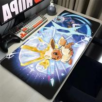 XXL Kawaii Japão Anime Mouse Pad Colorido Eevee Pokémon Gamer Tapete Para Teclado Tapete De Mesa