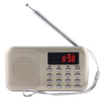 Y-896 portátil estéreo LCD Digital AM FM Radio Speaker, Bat - generic