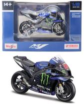 Yamaha M1 YZR 2021 - Fabio Quartararo 20 - Yamaha Factory Racing - Moto GP - 1/18 - Maisto