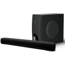 Yamaha SR-C30A - Soundbar com Subwoofer Sem Fio Dolby Audio 3D HDMI ARC AUX 100W Bluetooth Preto Bivolt