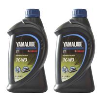 Yamalube TCW3 Óleo Náutico Premium 2 Tempos 1 Litro Para Jet Ski e Motores de Popa Kit Com 2 Litros