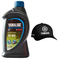 Yamalube TCW3 Óleo Premium Jet Ski e Motores de Popa 2 Tempos 1 Litro + Boné Yamalube TCW3 Óleo Premium Jet Ski e Motores de Popa 2 Tempos 1 Litro + Boné