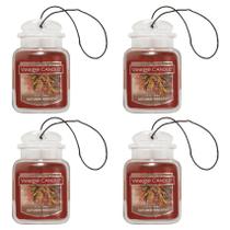Yankee Candle Car Jar Ultimate, Guirlanda de Outono, 27 g (Pacote com 4)