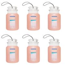 Yankee Candle Carro Aromatizador de Papel Pink Sands Pacote com 6 Yankee Candle Carro Aromatizador de Papel Pink Sands Pacote com 6