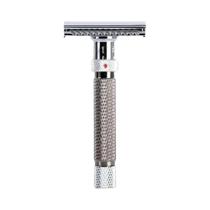 Yaqi Ajustável The Final Cut Chrome e Gunmetal Color Safety Razor para homens Yaqi Ajustável The Final Cut Chrome e Gunmetal Color Safety Razor para homens