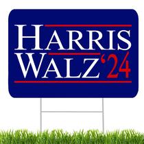 Yard Sign Kamala Harris Tim Walz 2024 Presidente Democrata
