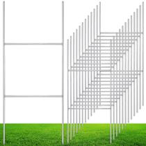 Yard Sign Stakes H Frame Metal 16,5 x 7" para placas corrugadas