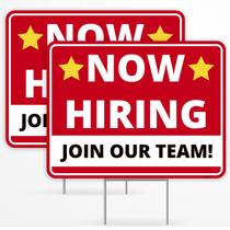 Yard Sign Venicor agora aluga 43 x 33 cm de dupla face com estaca