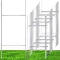 Yard Signs H Stakes Therwen Metal Heavy Duty 30x10cm 12 unidades