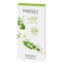 YARDLEY LILY OF THE VALLEY SAVON DE LUXE CELEBRATING EDITION 3X 100g