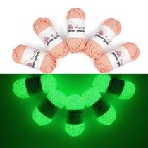 Yarn Bulingbuling Glow in Dark 260g 250m Linha de crochê
