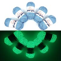 Yarn Bulingbuling Glow in The Dark, pacote com 5, 260 g (273 jardas)
