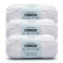 Yarn Caron Algodão All Day 100% algodão mercerizado 158m 100g Yarn Caron Algodão All Day 100% algodão mercerizado 158m 100g