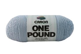 Yarn Caron One Pound Solids 453,6 g 100% acrílico azul celeste
