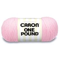 Yarn Caron One Pound Solids 454g 100% acrílico rosa Yarn Caron One Pound Solids 454g 100% acrílico rosa