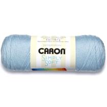Yarn Caron Simply Soft Solids 100% acrílico azul 170g