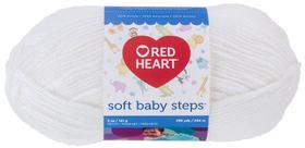 Yarn Red Heart Soft Baby Steps White Yarn Red Heart Soft Baby Steps White