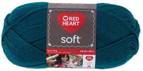 Yarn Red Heart Soft Teal 100% acrílico 141 g (234 mm) Yarn Red Heart Soft Teal 100% acrílico 141 g (234 mm)