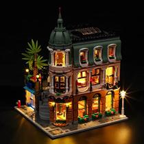 YEABRICKS LED Light para Lego-10297 Creator Expert Boutique Hotel Building Blocks Model (Lego Set NÃO incluído)