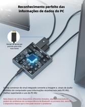 Yeeko Premium Adaptador Ps Vr2 Para Pc - Mevapt R3 Metálico