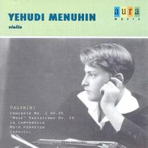Yehudi Menuhin Plays Paganini - Cd Yehudi Menuhin Plays Paganini - Cd