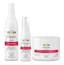 Yellow Color Care Shampoo 500Ml Masc 500Gr Leave-In 125Ml