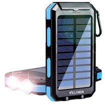 YELOMIN Banco de Energia Solar, 20000mAh Solar Portátil ao Ar Livre