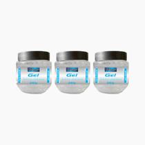 YELSEW Gel Fixador Cristal Efeito Brilho Molhado 240g - 3 Un YELSEW Gel Fixador Cristal Efeito Brilho Molhado 240g - 3 Un