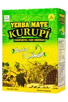 Yerba mate kurupi - menta e limão - caixa com 12 und 500 grs Yerba mate kurupi - menta e limão - caixa com 12 und 500 grs
