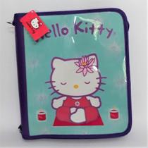 YES Fichário Hello Kitty Yoga com Alça e Ziper Of YES Fichário Hello Kitty Yoga com Alça e Ziper Of