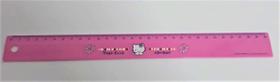 YES Régua Plástica Hello KItty Yoga Chick Namaste 30 cm
