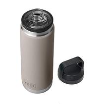 YETI Rambler 26 oz Garrafa, Isolado a vácuo, Aço Inoxidável com Chug Cap, Sharptail Taupe